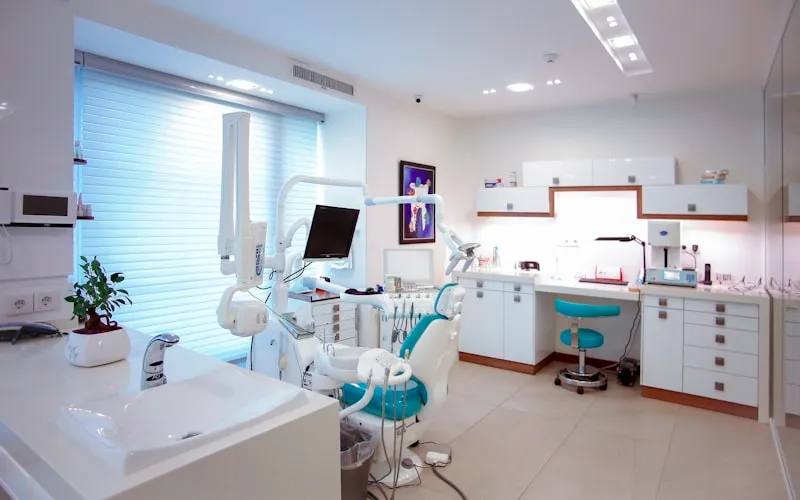 Calm, welcoming dental office with modern equipment and comfortable seating